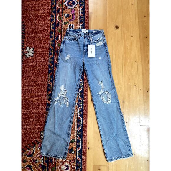 FRAME Jeans Le Jane Distressed - Picture 2 of 13